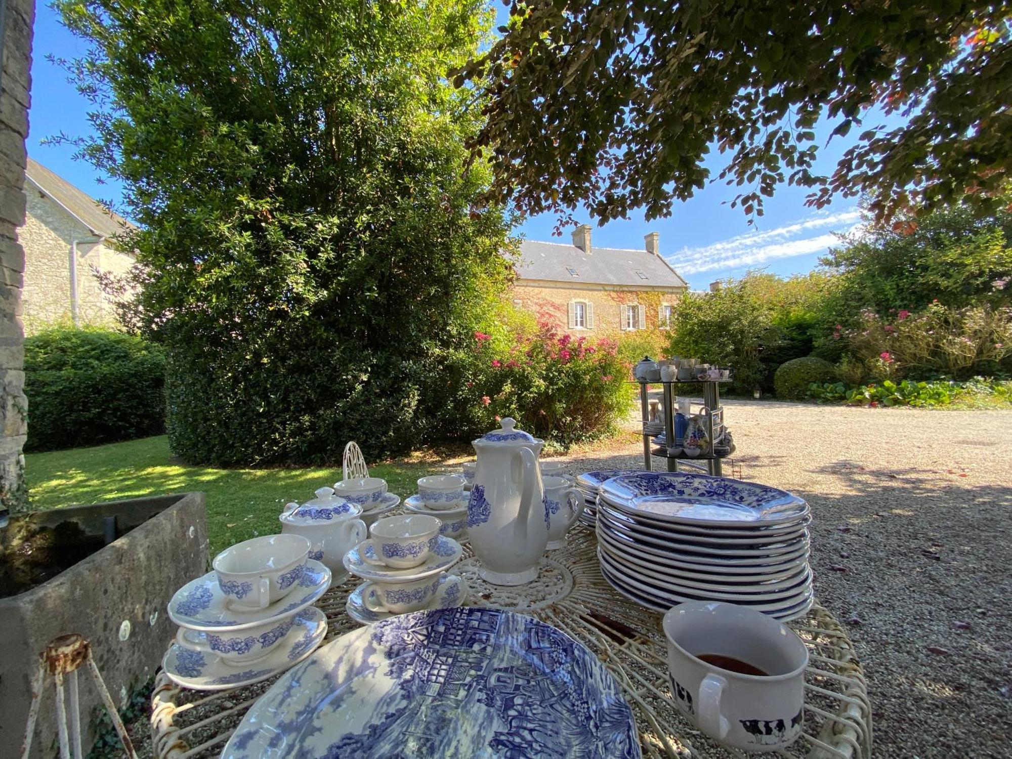 Roulage Ferme 18Eme Normandie Plage Longueville  Exterior photo